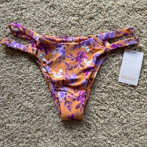 NWT Midori Bikinis Paia Sophia Bikini Bottom